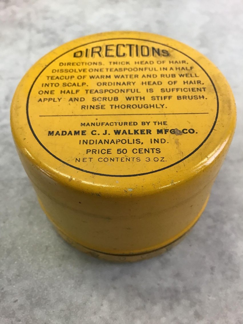 Image for Madame C.J. Walker's Shampoo and Assorted Soap & Product Containers