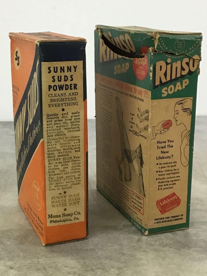 Image for Madame C.J. Walker's Shampoo and Assorted Soap & Product Containers