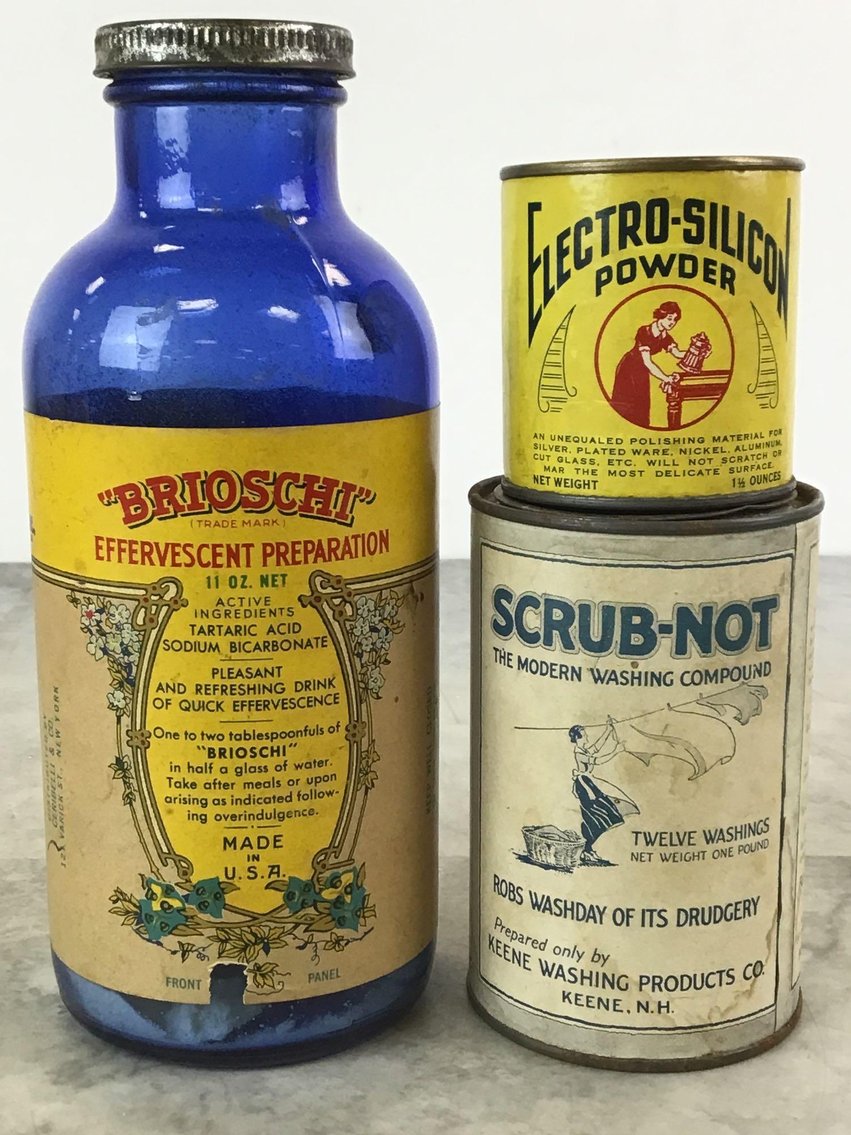 Image for Madame C.J. Walker's Shampoo and Assorted Soap & Product Containers