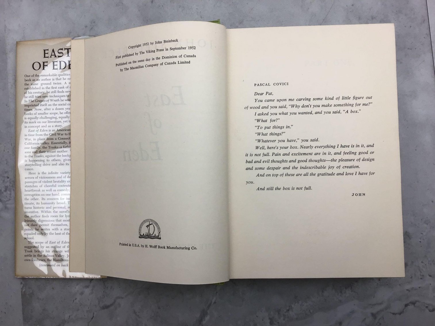 Image for JOHN STEINBECK