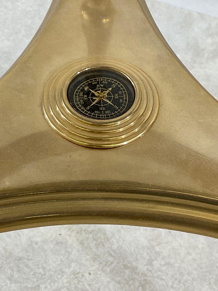 Image for Brass & Semi Precious Stone Globe