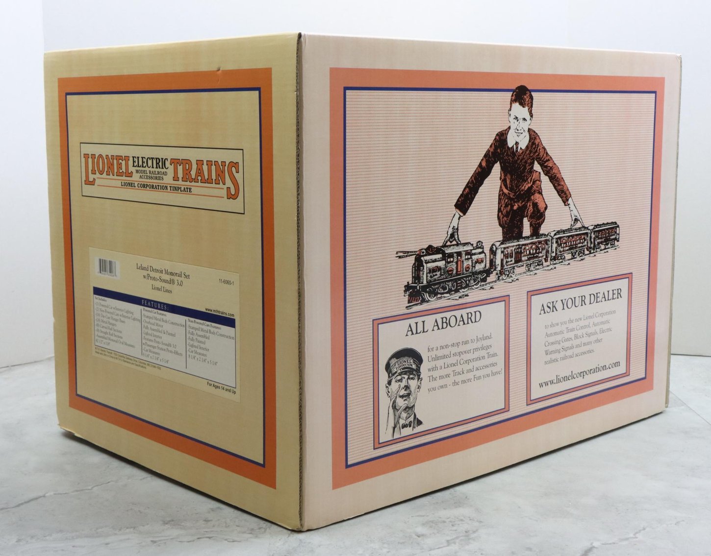 Image for MTH Lionel Trains Leland Detroit Monorail Set