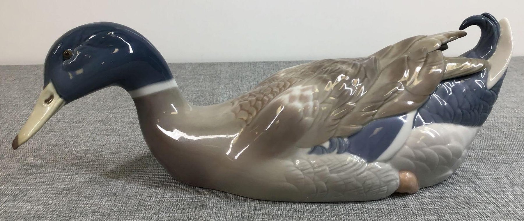 Image for Lladro Mallard Duck Swimming