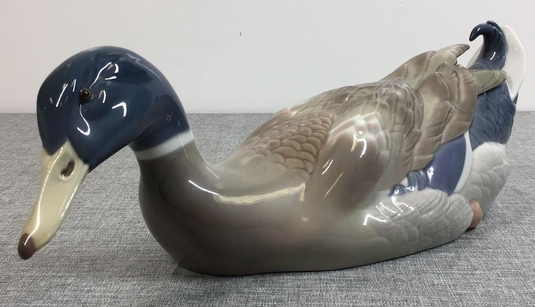 Image for Lladro Mallard Duck Swimming