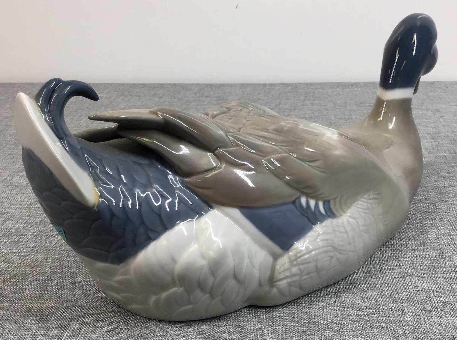 Image for Lladro Mallard Duck Swimming