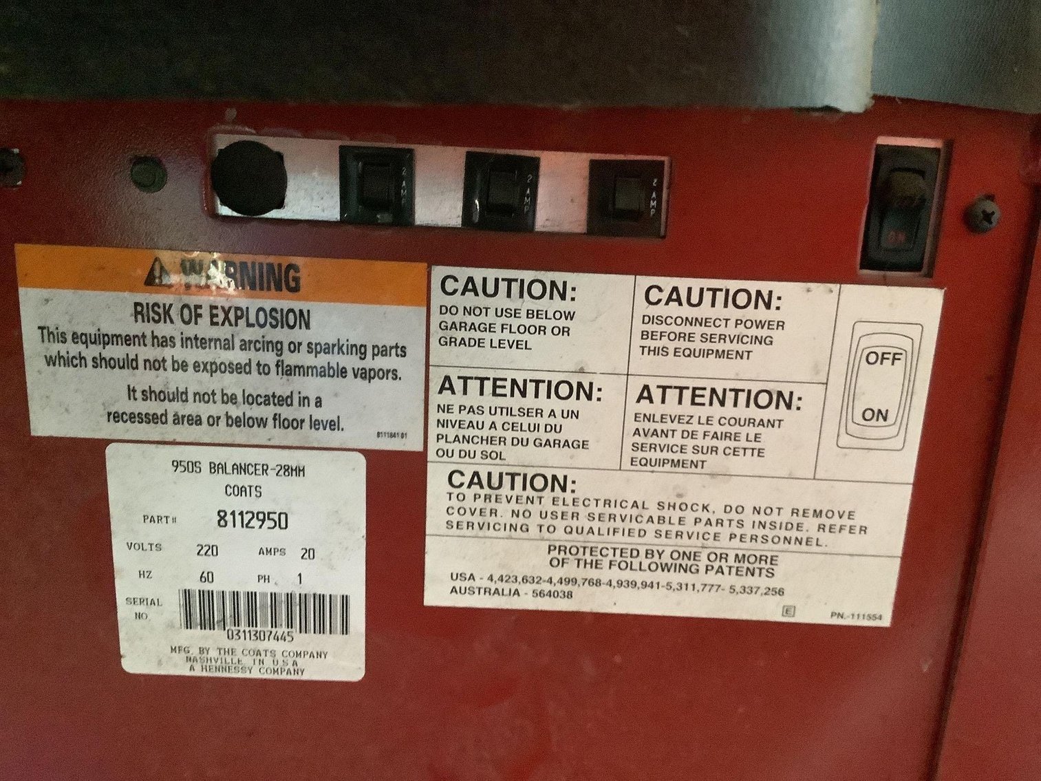 Image for Coats 950 Tire Balancer