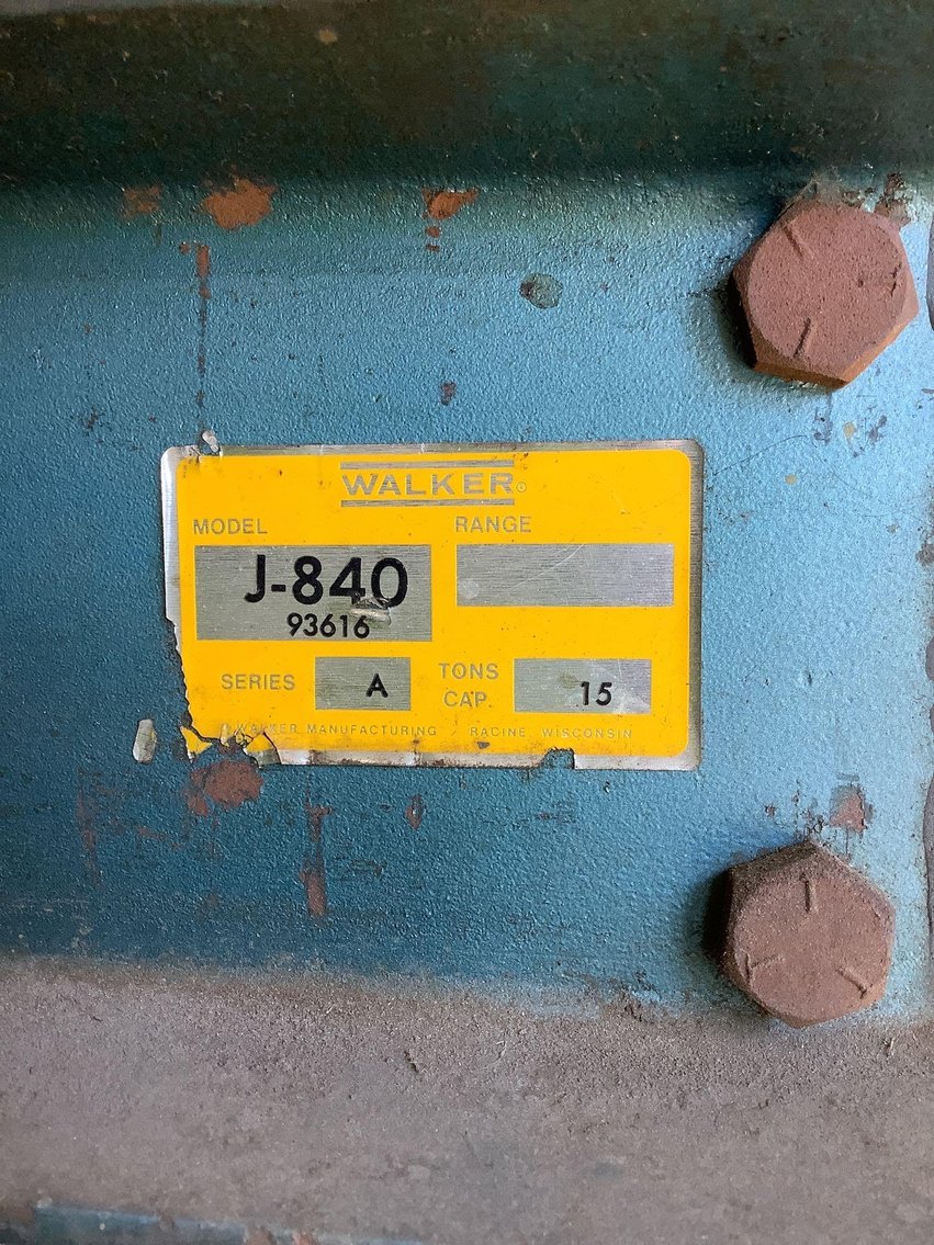 Image for Walker Hydraulic Press