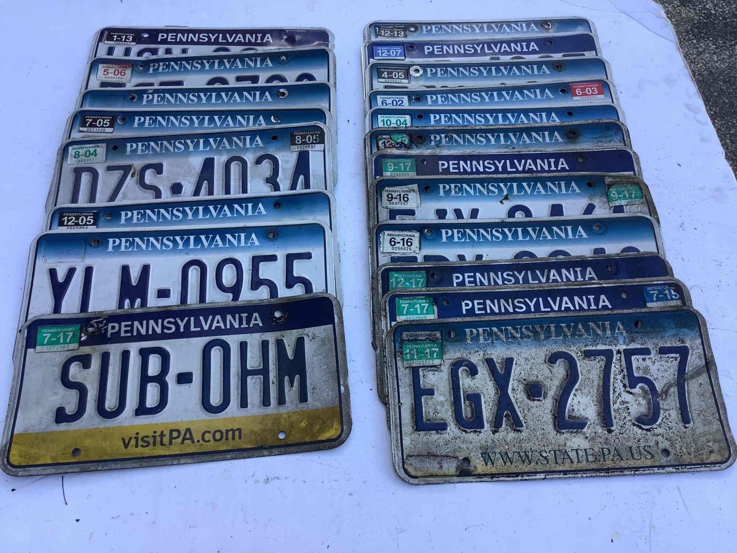 Image for Pennsylvania License Plates