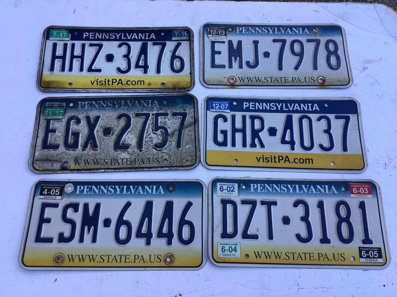 Image for Pennsylvania License Plates