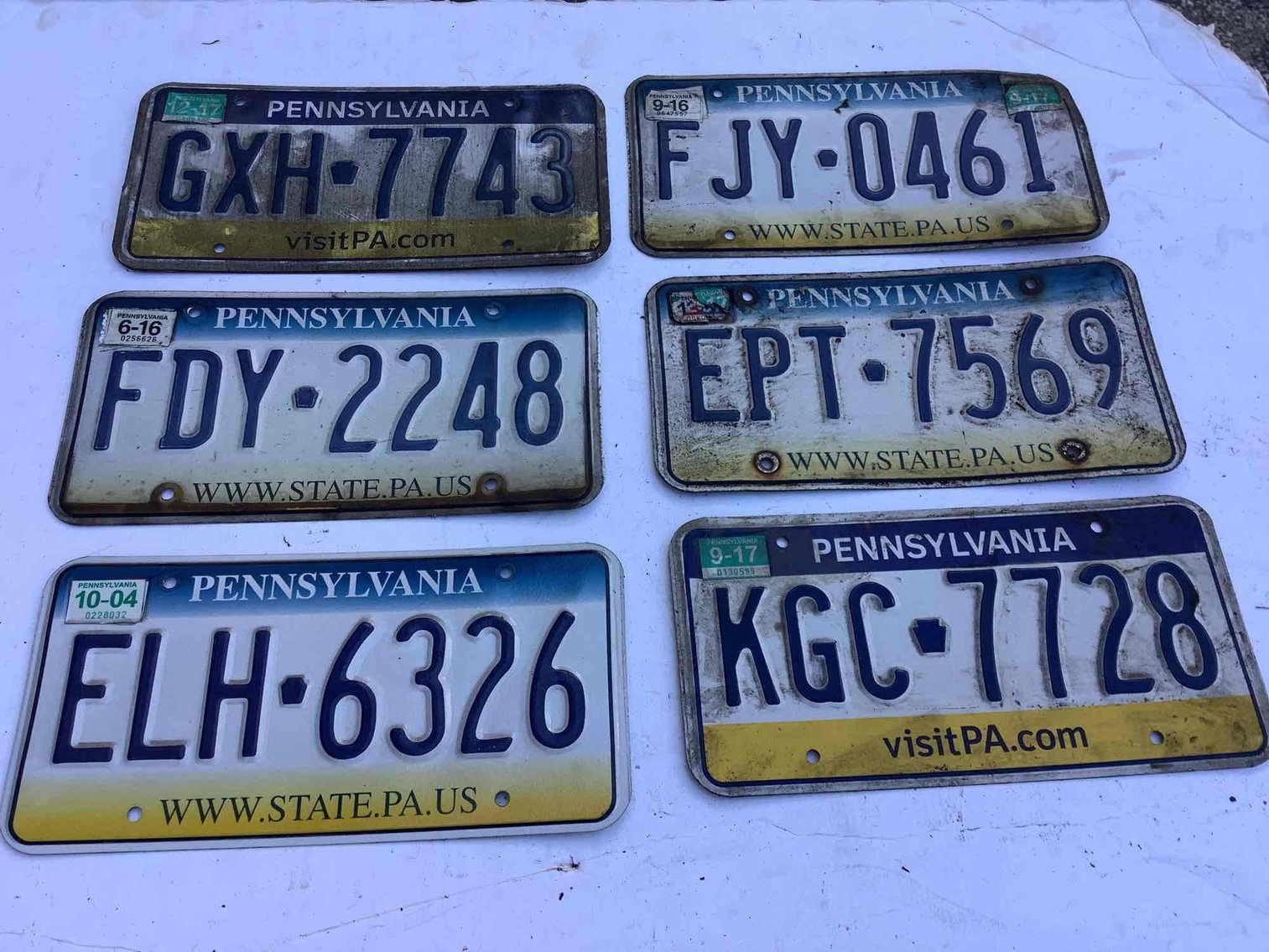 Image for Pennsylvania License Plates