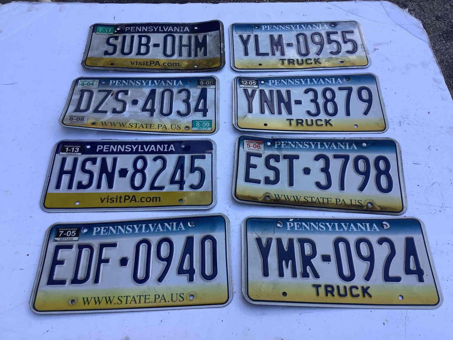 Image for Pennsylvania License Plates