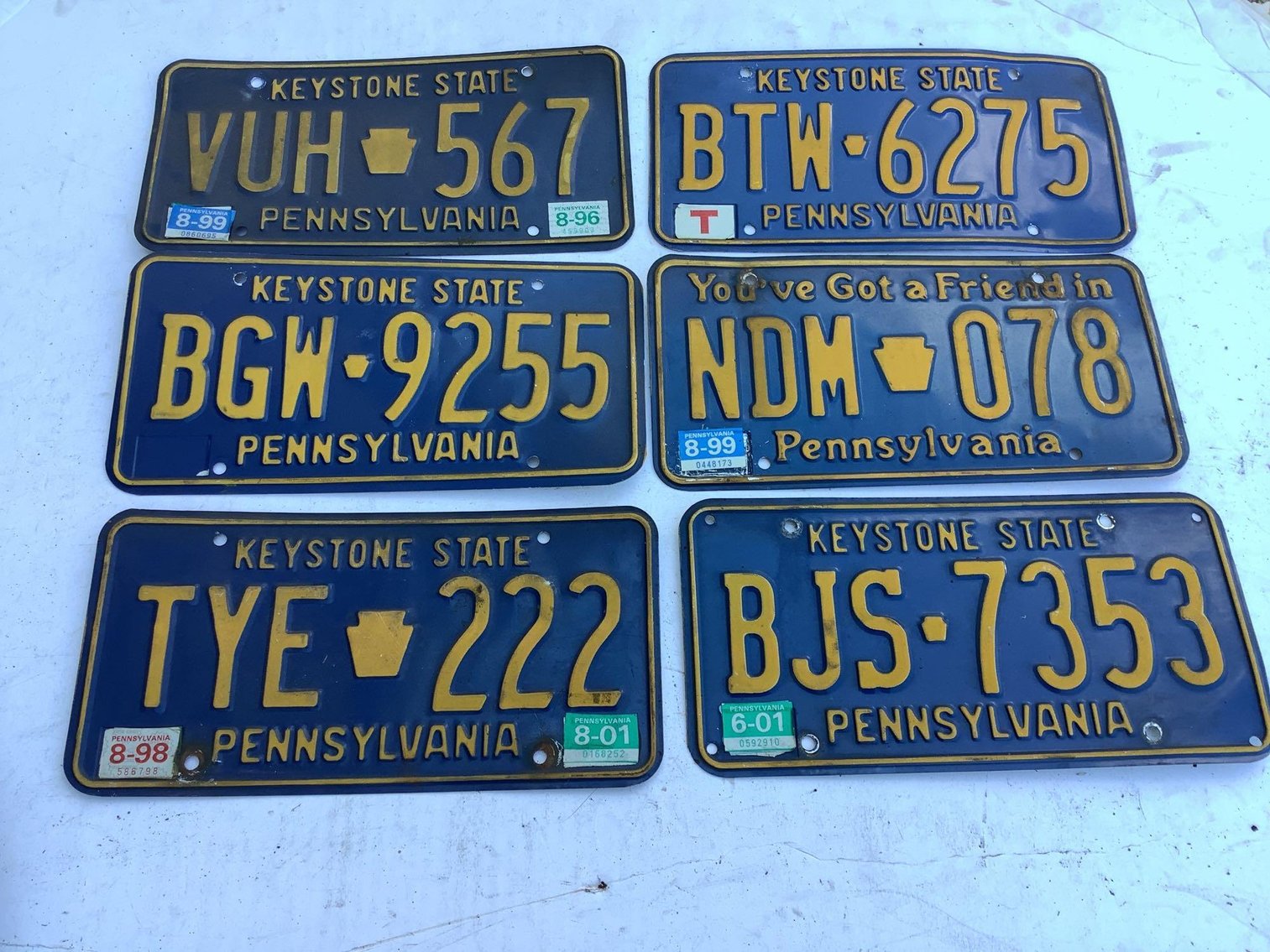 Image for Pennsylvania License Plates