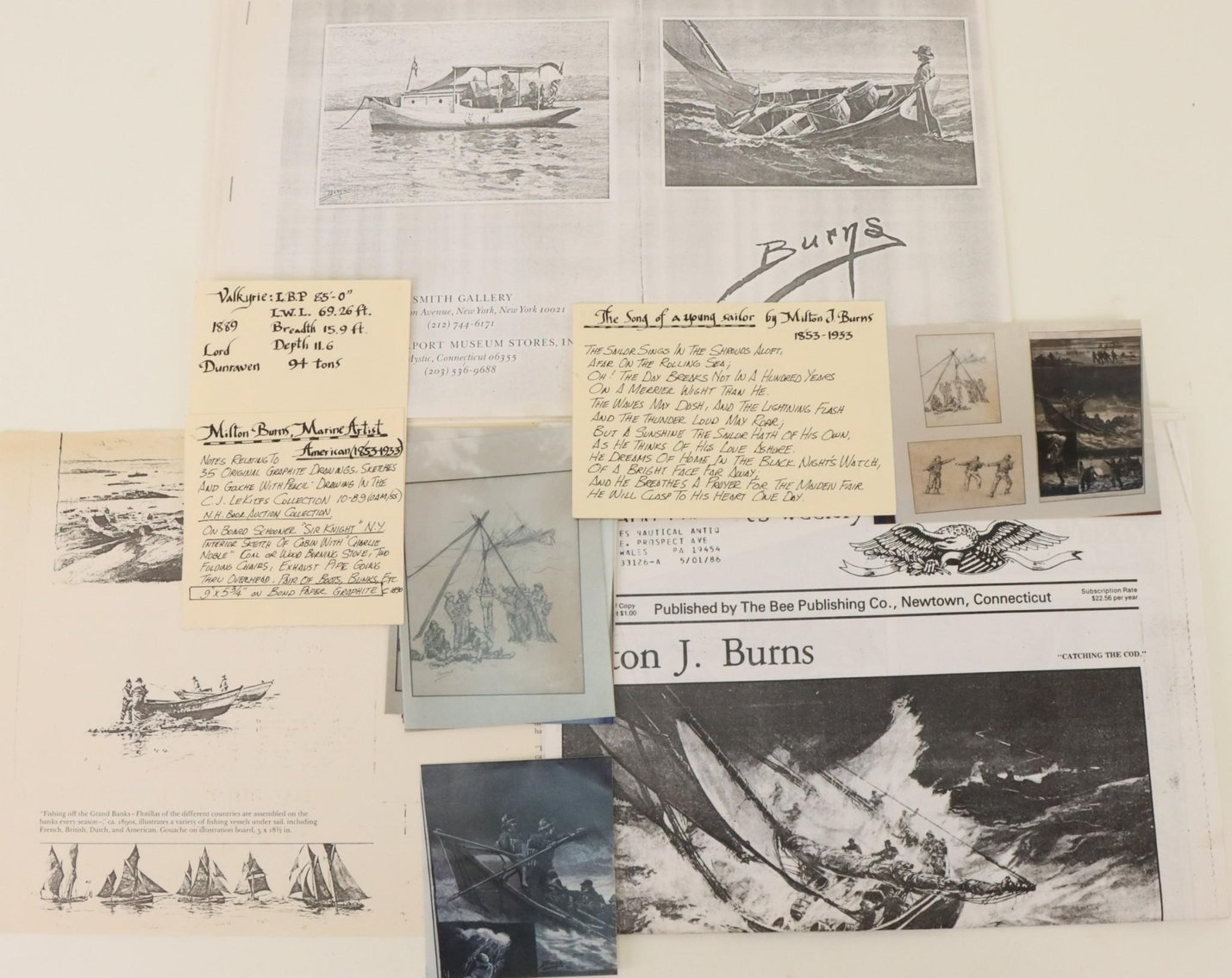 Image for Milton J. Burns Art Archive