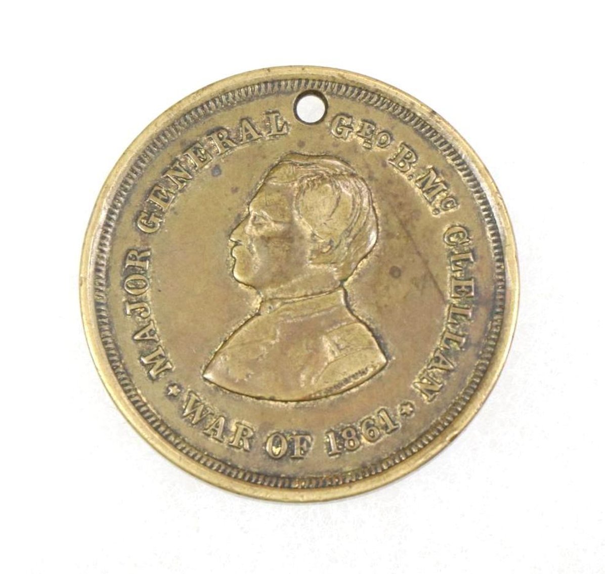 Image for Civil War Brass Identification Disc-Nevin's Pennsylvania Artillery Battery