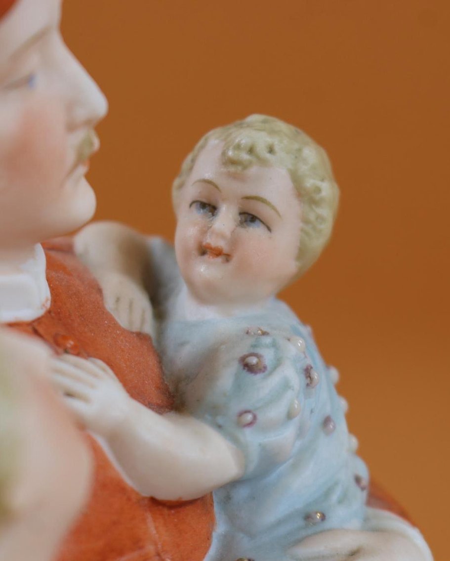 Image for BISQUE FIGURINES.