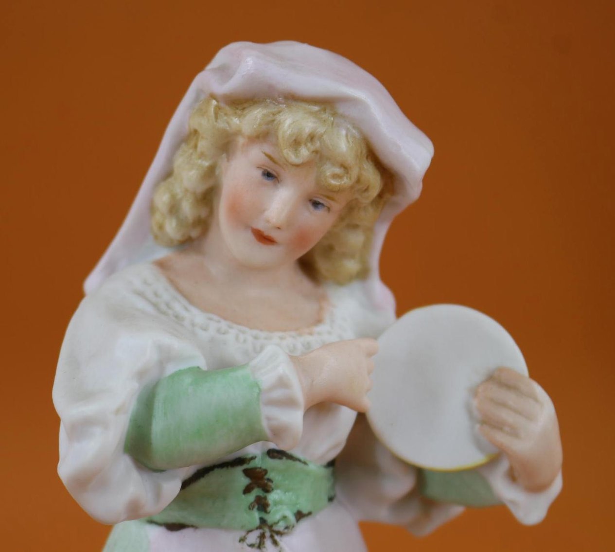 Image for BISQUE FIGURINES.