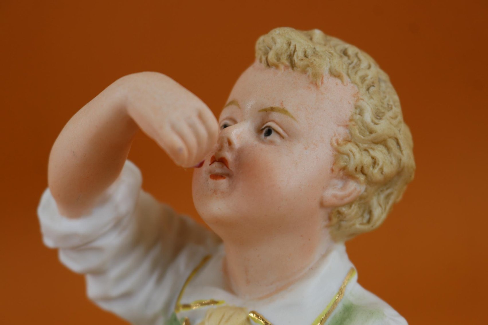 Image for BISQUE FIGURINES.