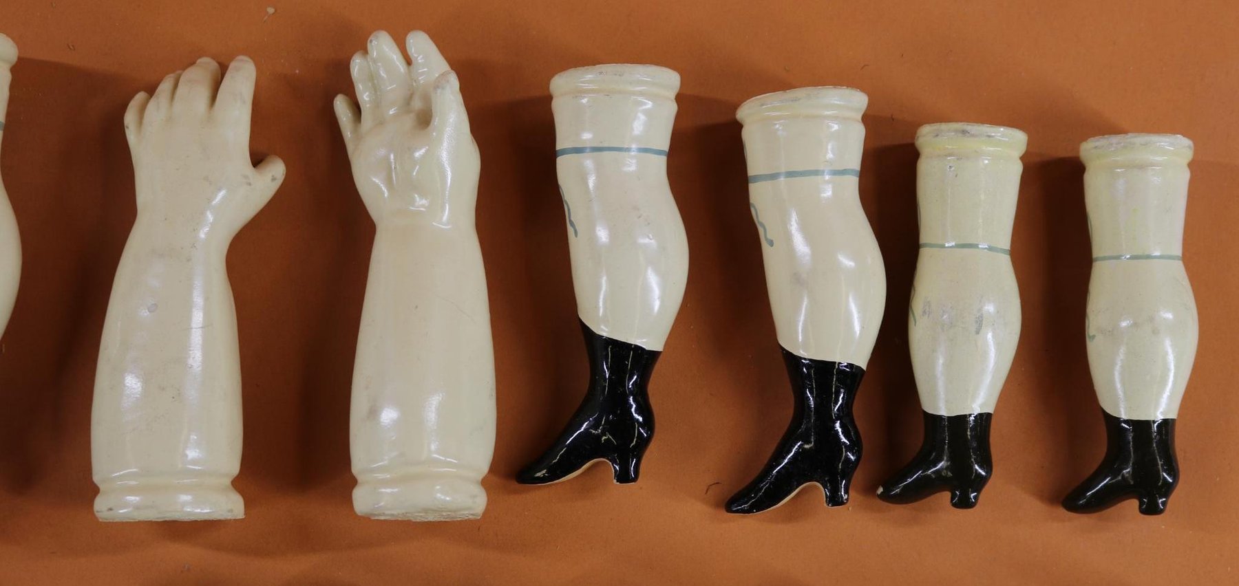 Image for CHINA DOLL BODY PARTS.