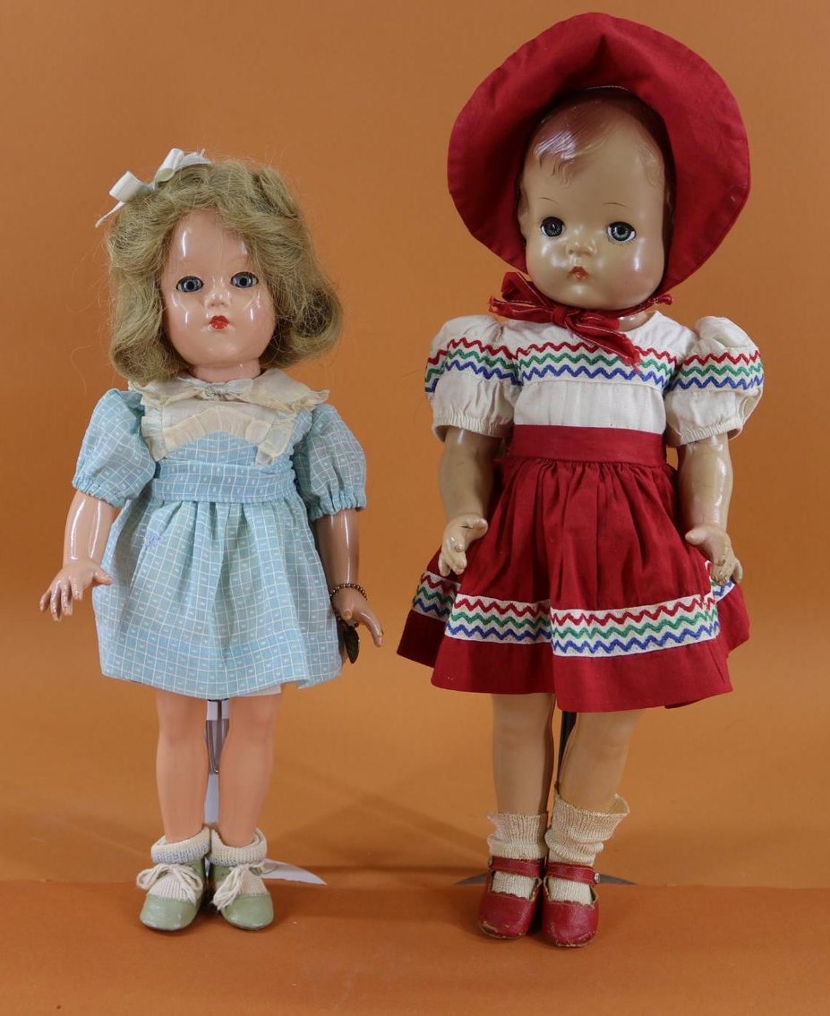 Image for EFFANBEE COMPOSITION DOLLS.
