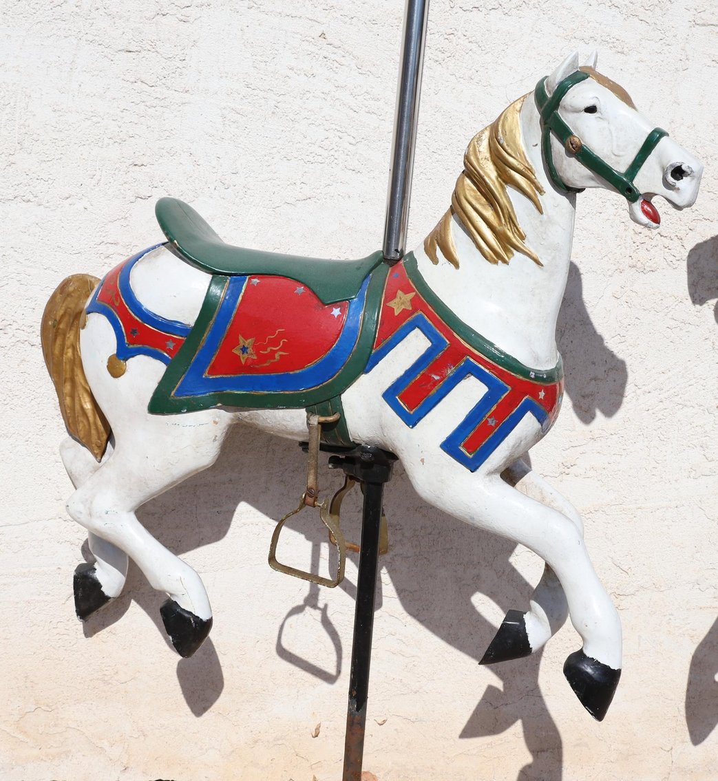 Image for William F. Mangels Kiddie Galloping Carousel Horses