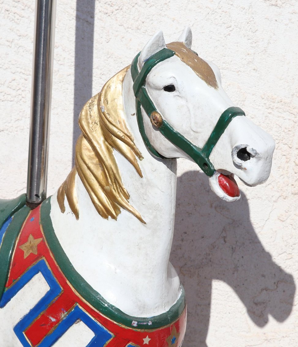 Image for William F. Mangels Kiddie Galloping Carousel Horses