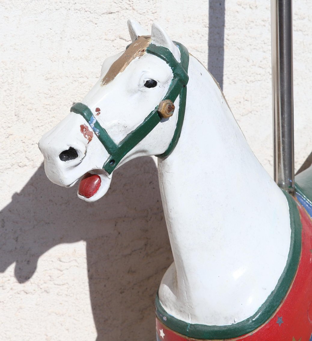 Image for William F. Mangels Kiddie Galloping Carousel Horses