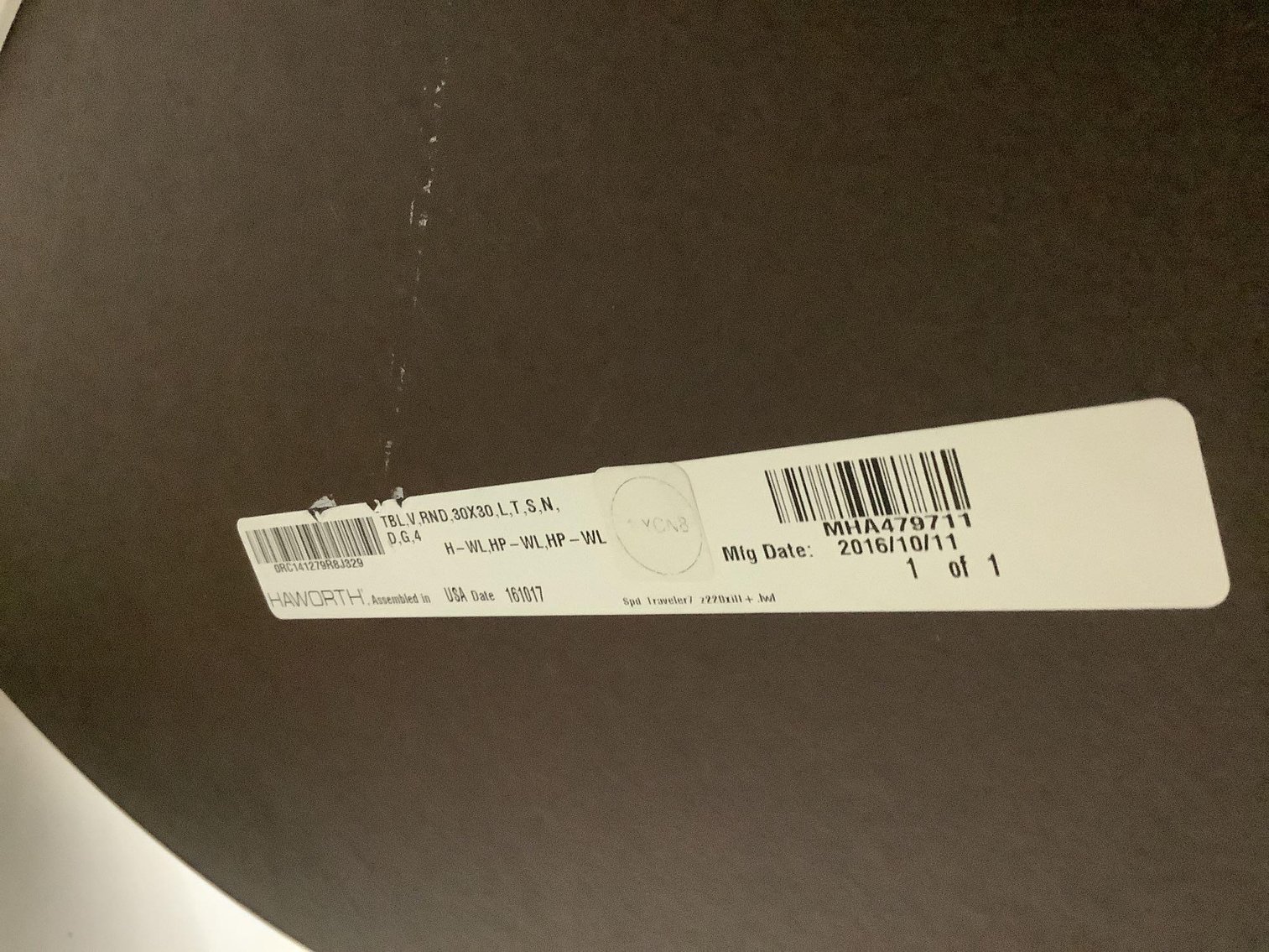 Image for Haworth Pedestal Table