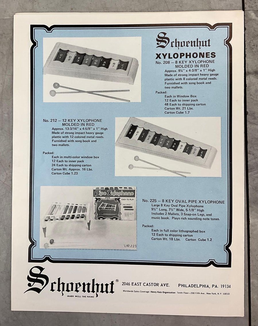 Image for Schoenhut Musical Instrument Toy