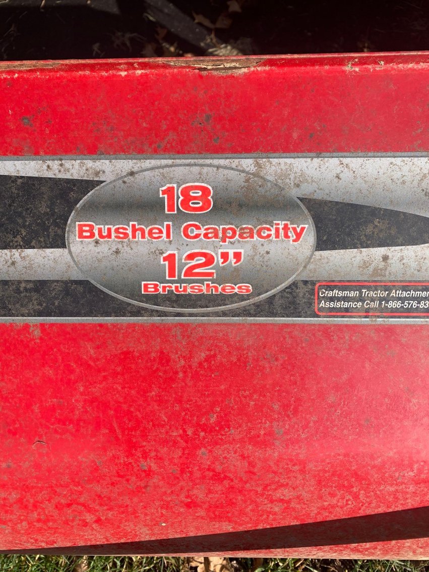 Image for Craftsman Lawn Sweeper