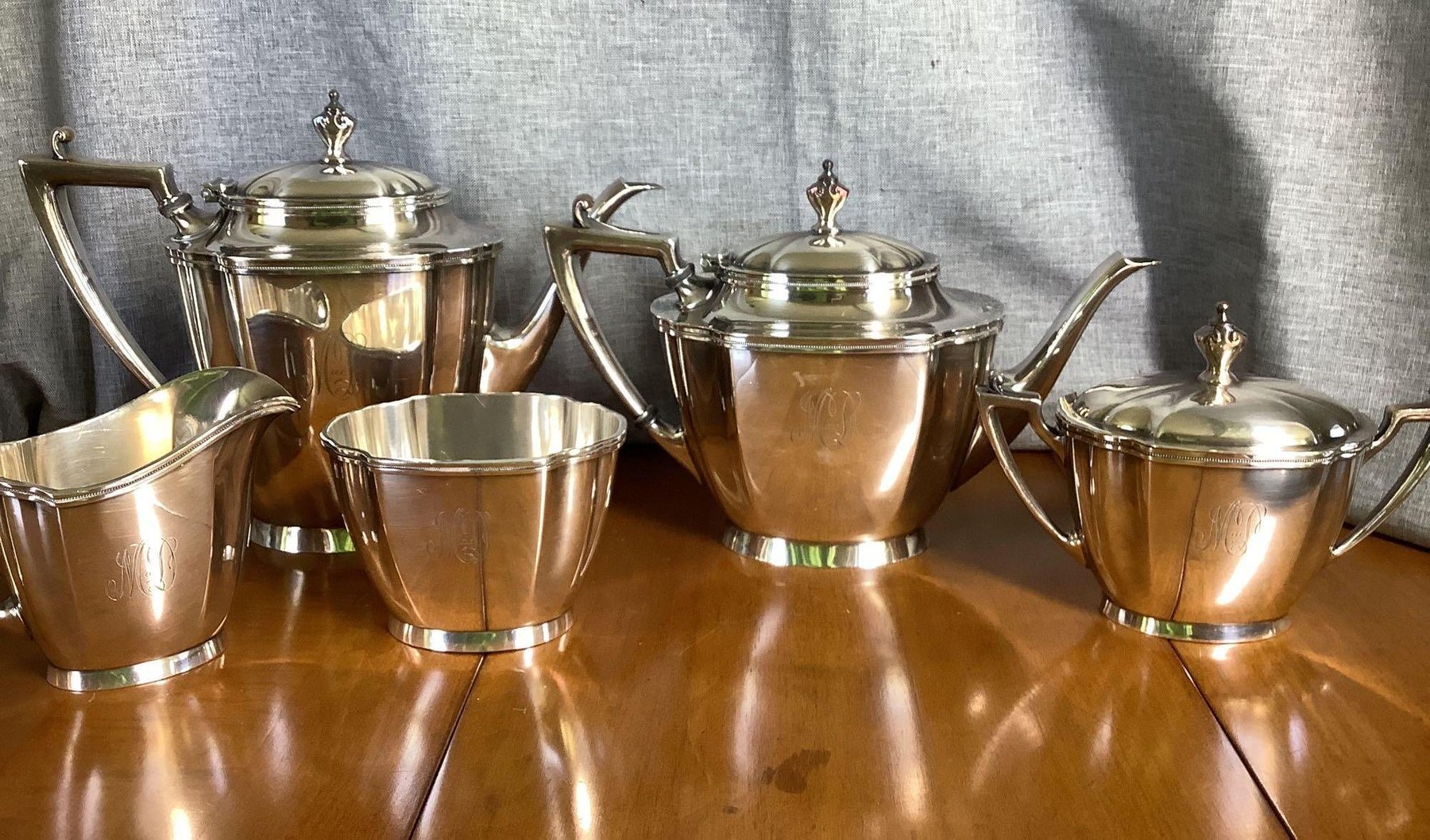Image for Wallace Silver Plate Tea Service