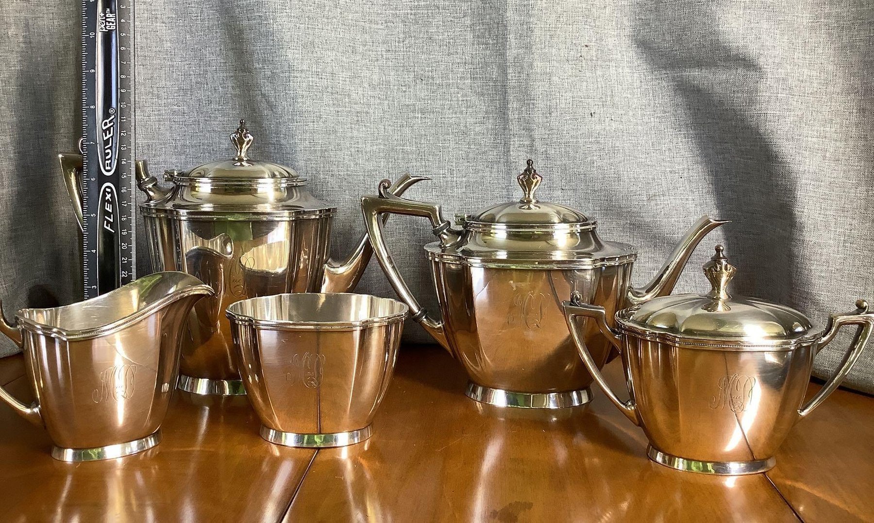 Image for Wallace Silver Plate Tea Service