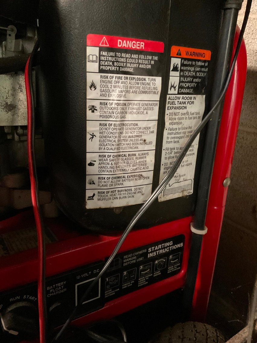 Image for Troy-Bilt Generator