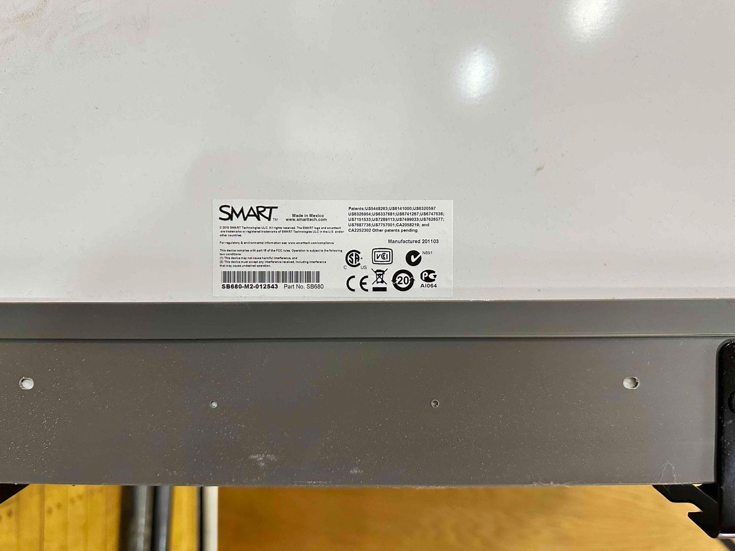 Image for SB 680 Smart Boards