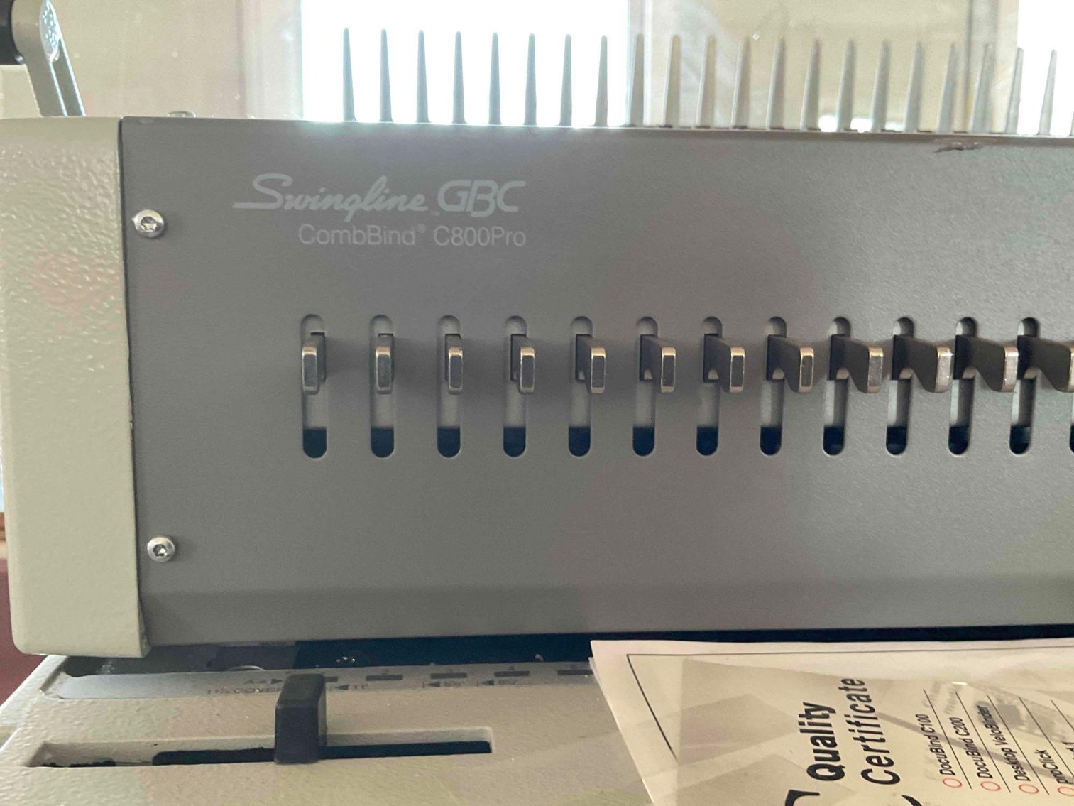 Image for Binding & Letter Machines