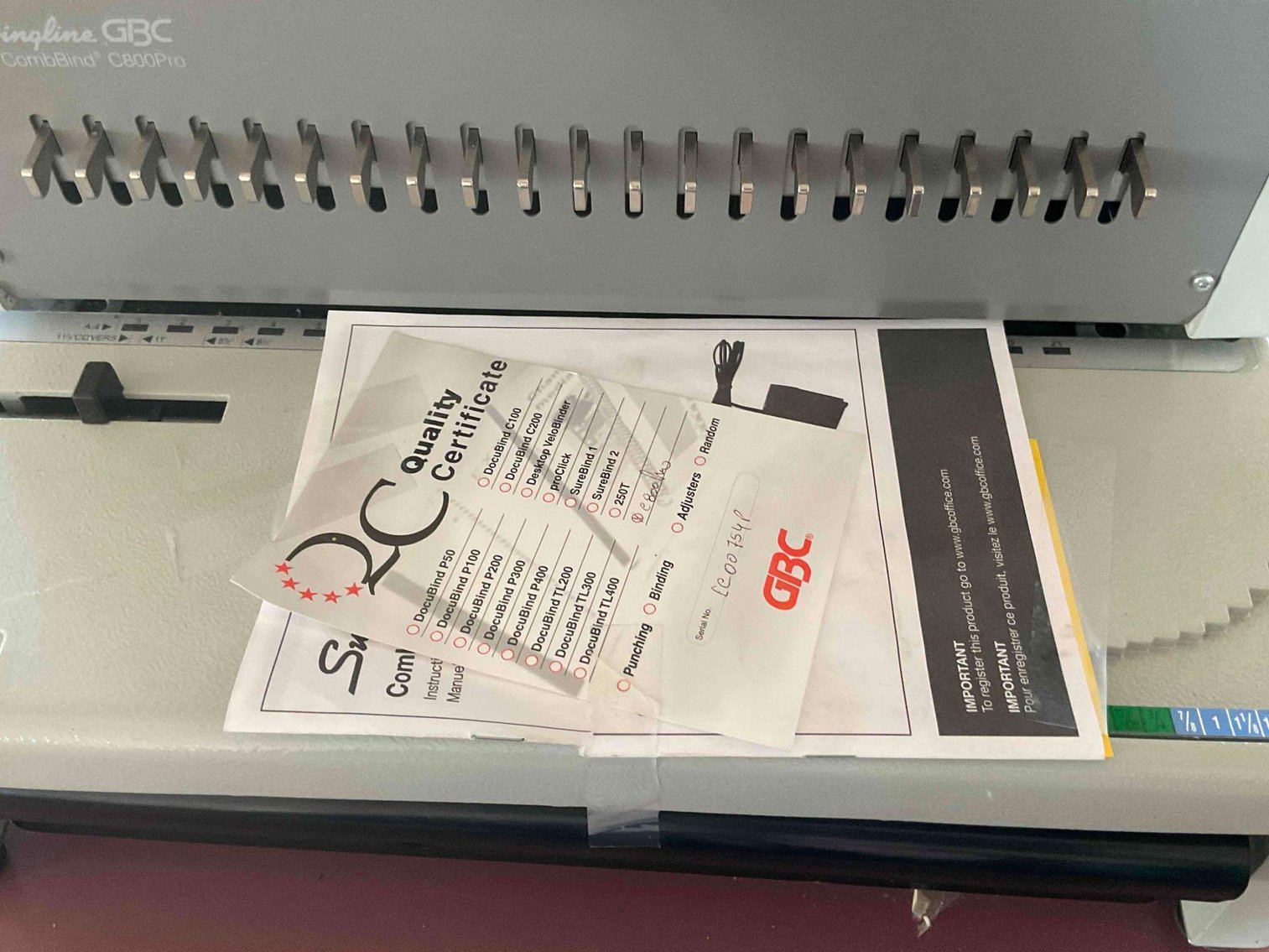 Image for Binding & Letter Machines