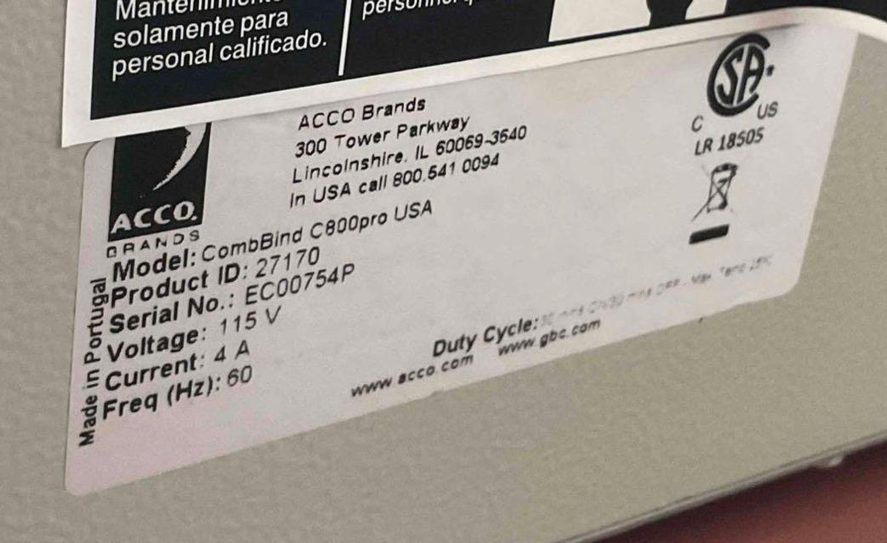 Image for Binding & Letter Machines