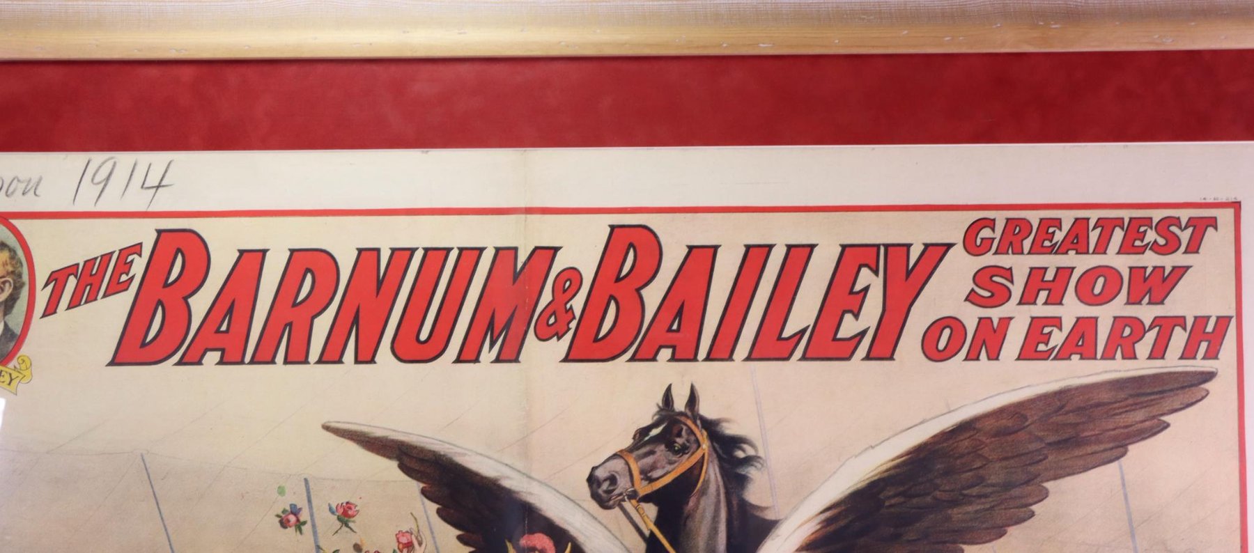 Image for Barnum & Bailey - Madame Olympia Desvall Circus Poster