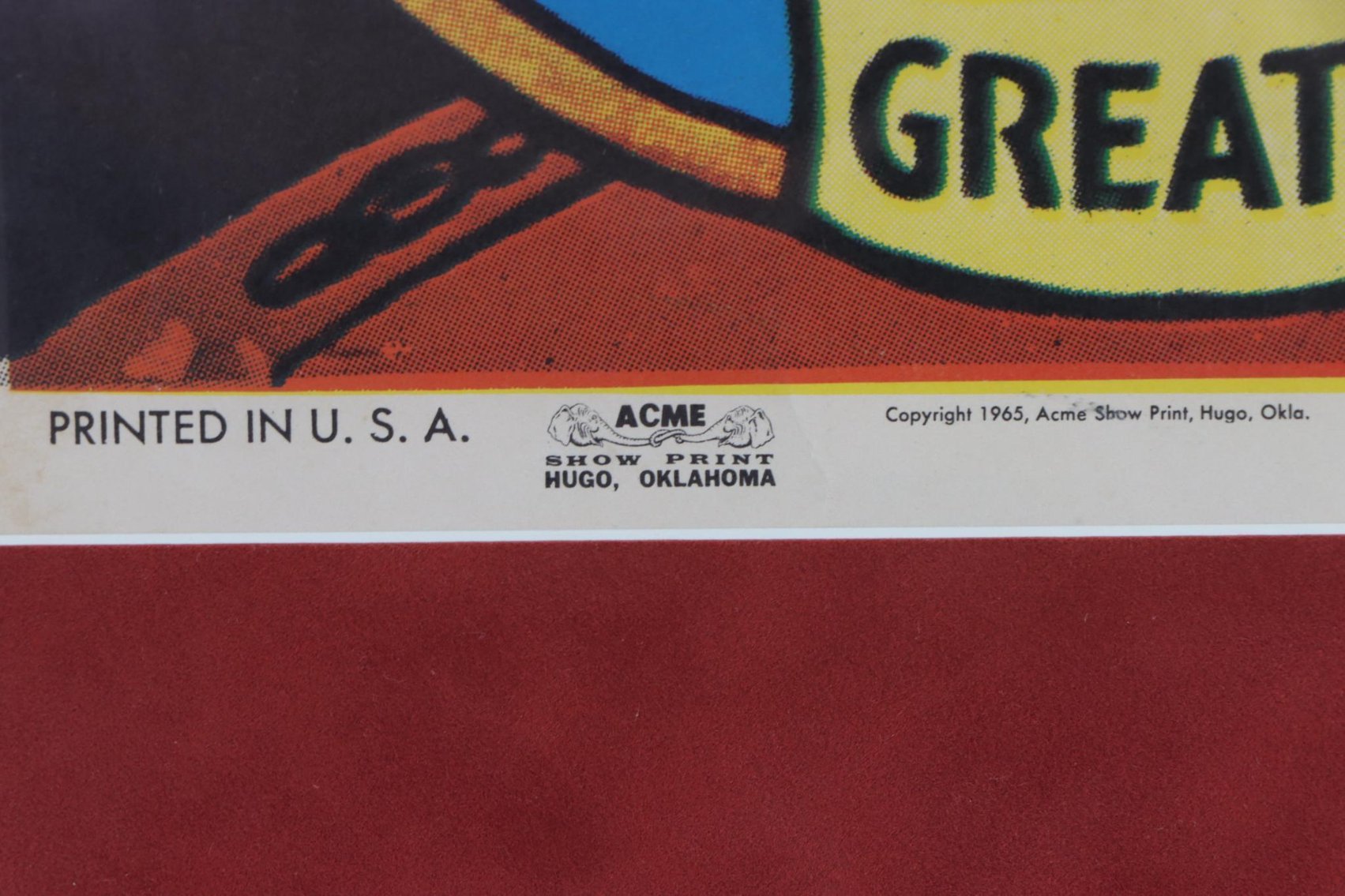 Image for Barnum & Bailey - Madame Olympia Desvall Circus Poster