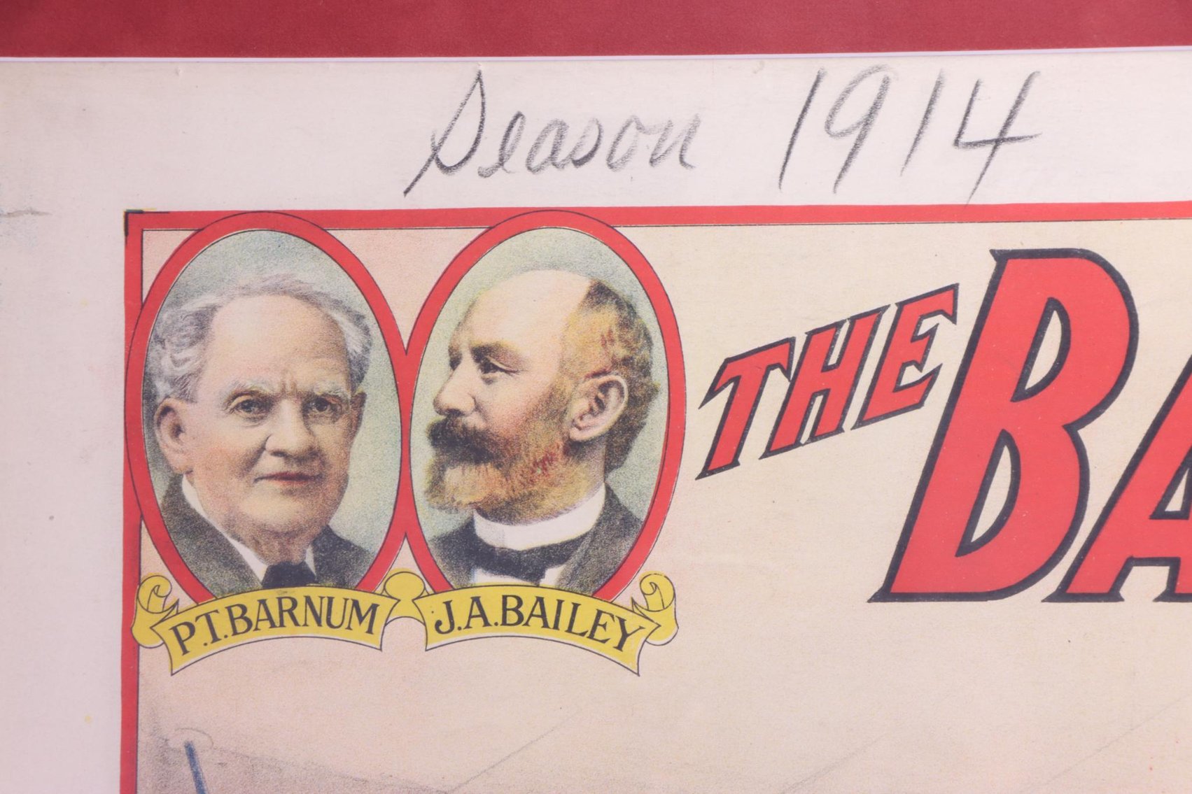 Image for Barnum & Bailey - Madame Olympia Desvall Circus Poster