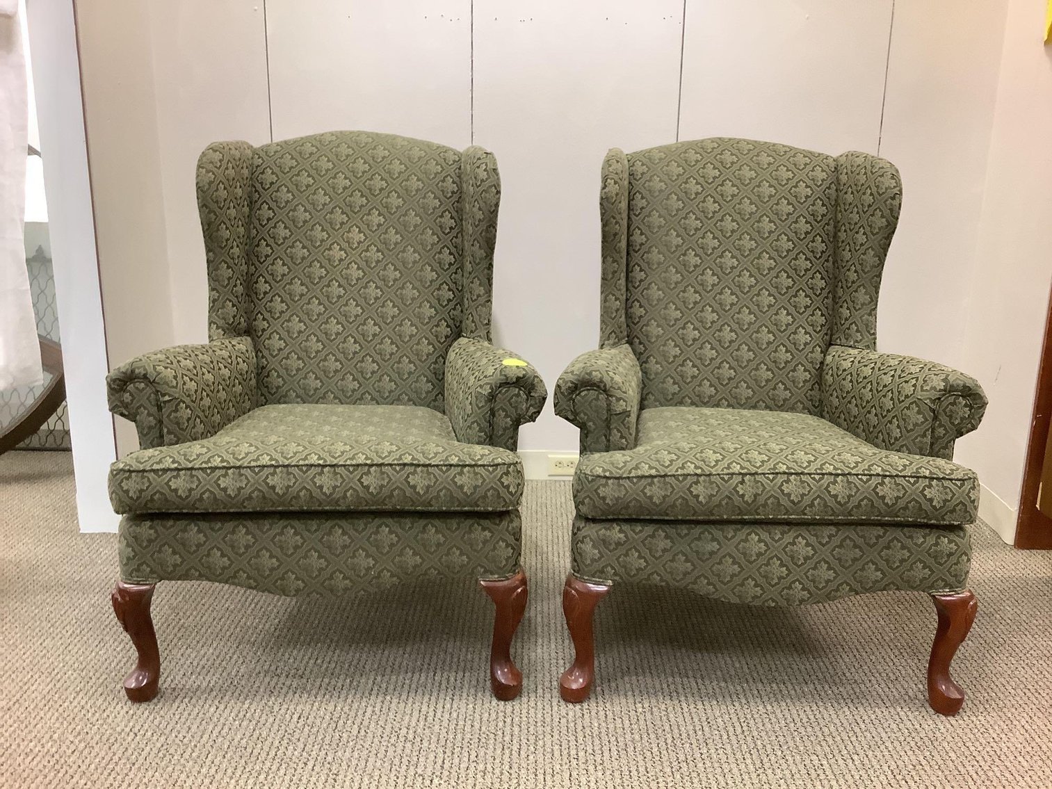 Image for Broyhill Wingback Chairs