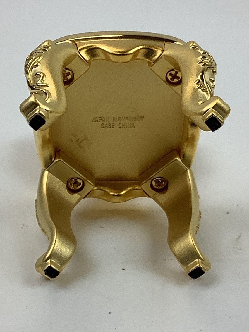 Image for Bulova & Linden Miniature Brass Clocks