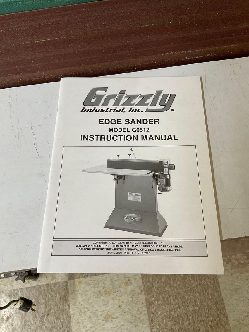 Image for Grizzly Edge Sander