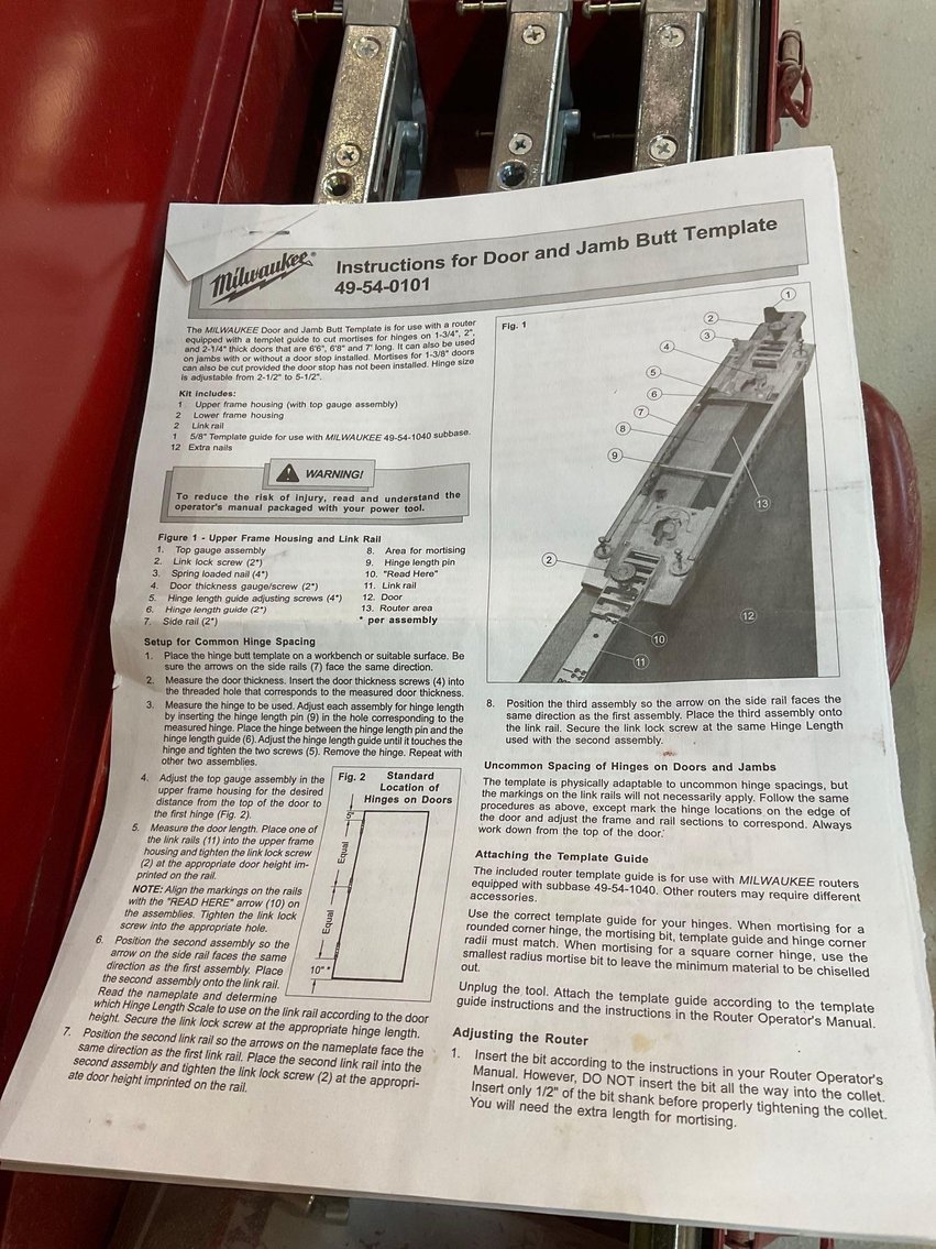 Image for Moisture Meter, Door Jam Template