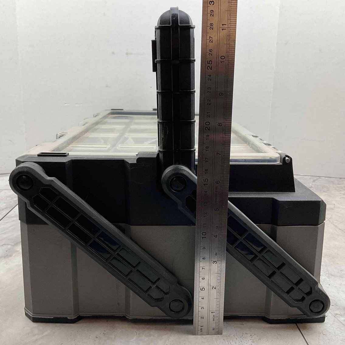 Image for Large 2 Tier Tackle Box Full OF Lures