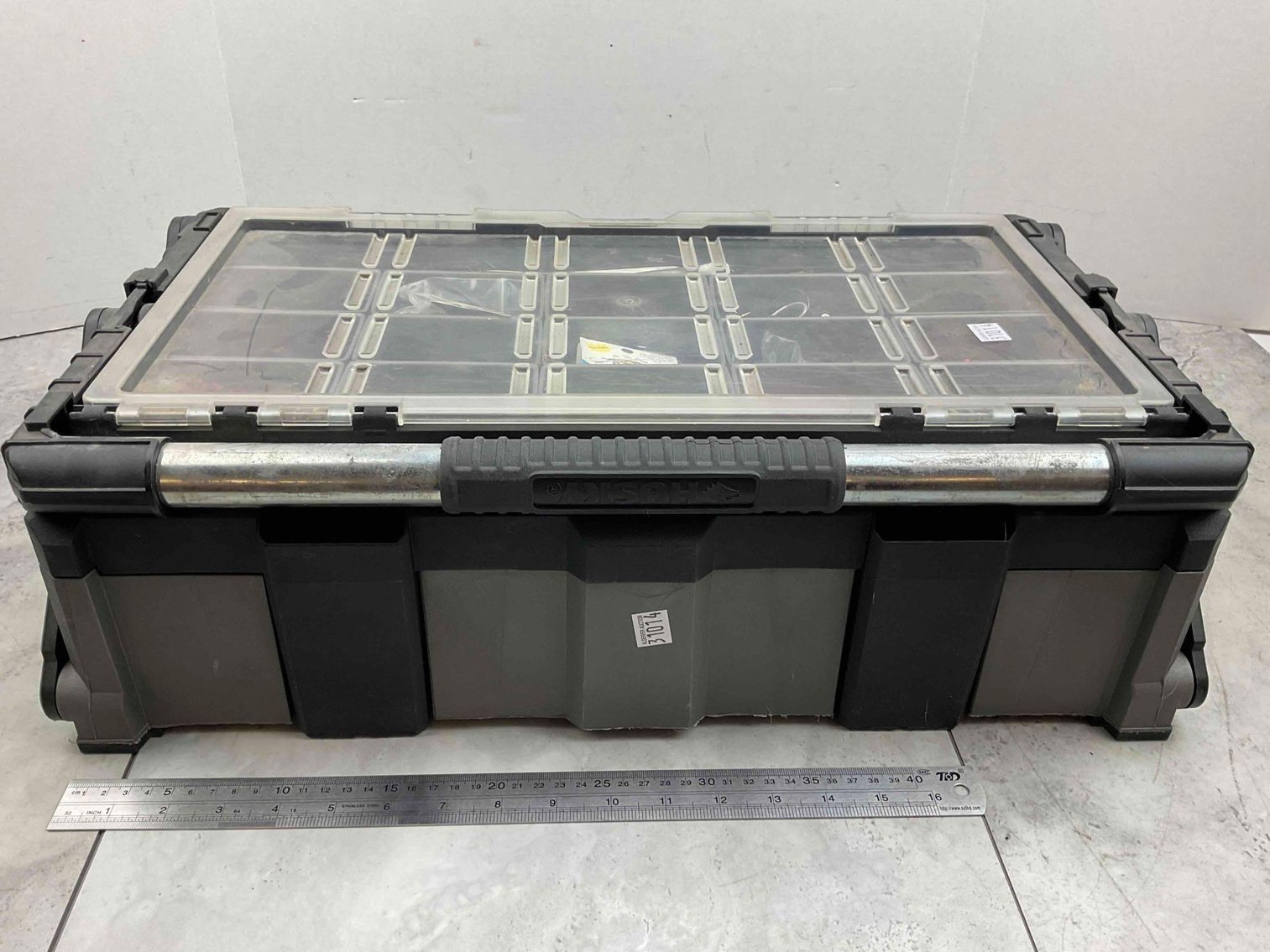 Image for Large 2 Tier Tackle Box Full OF Lures