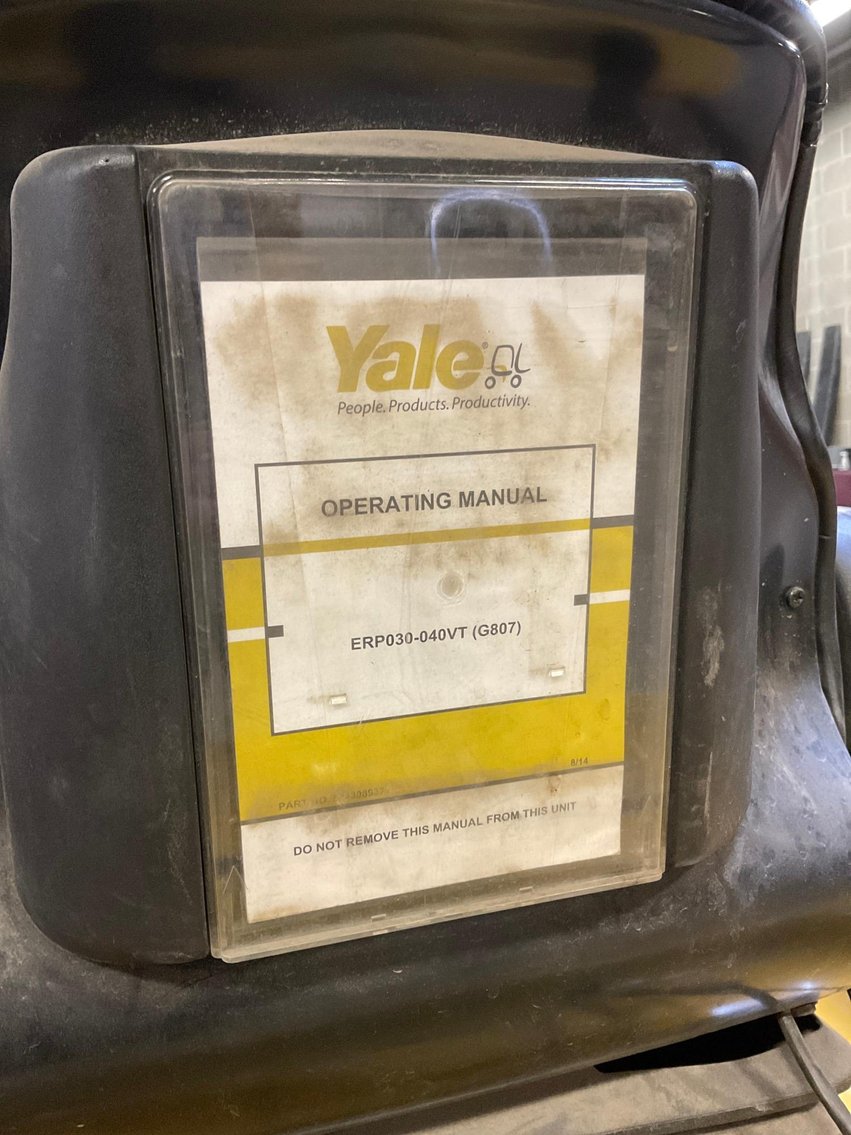 Image for Yale Fork Lift and Charger