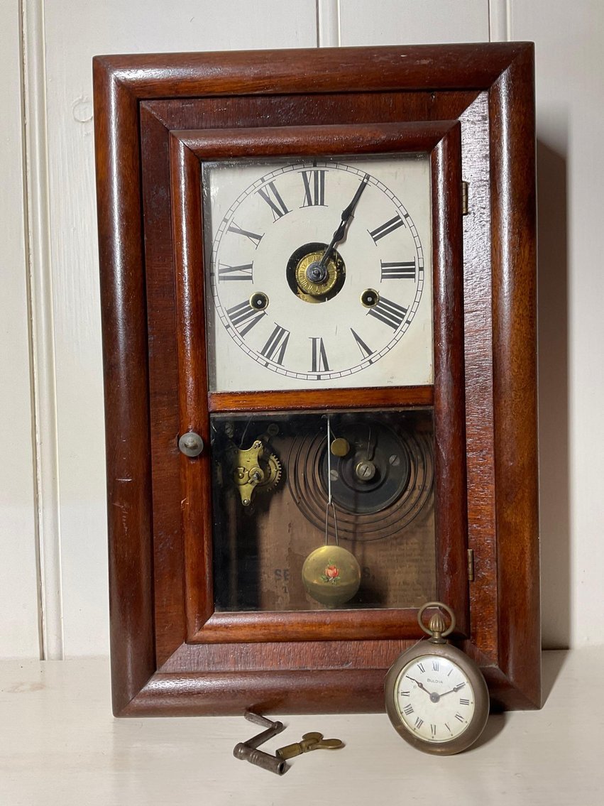Image for Seth Thomas Clock and Bulova Alarm Clock