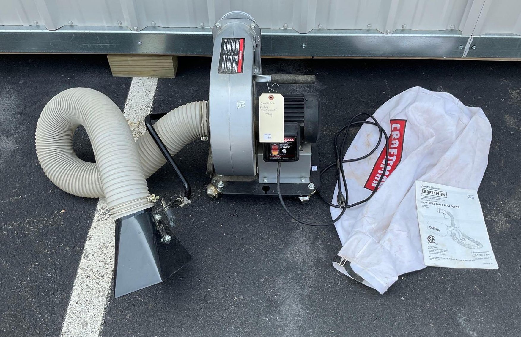 Image for Craftsman Portable Dust Collector