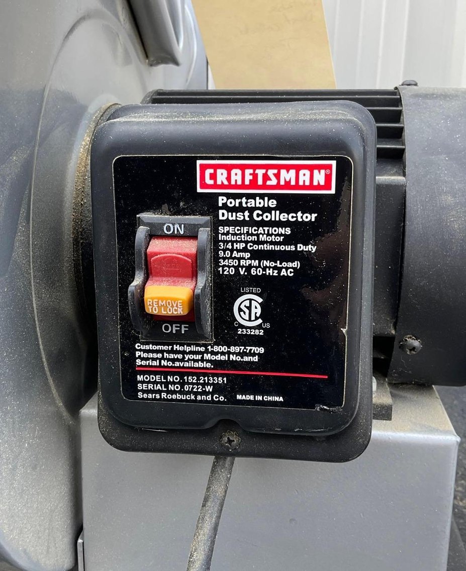 Image for Craftsman Portable Dust Collector