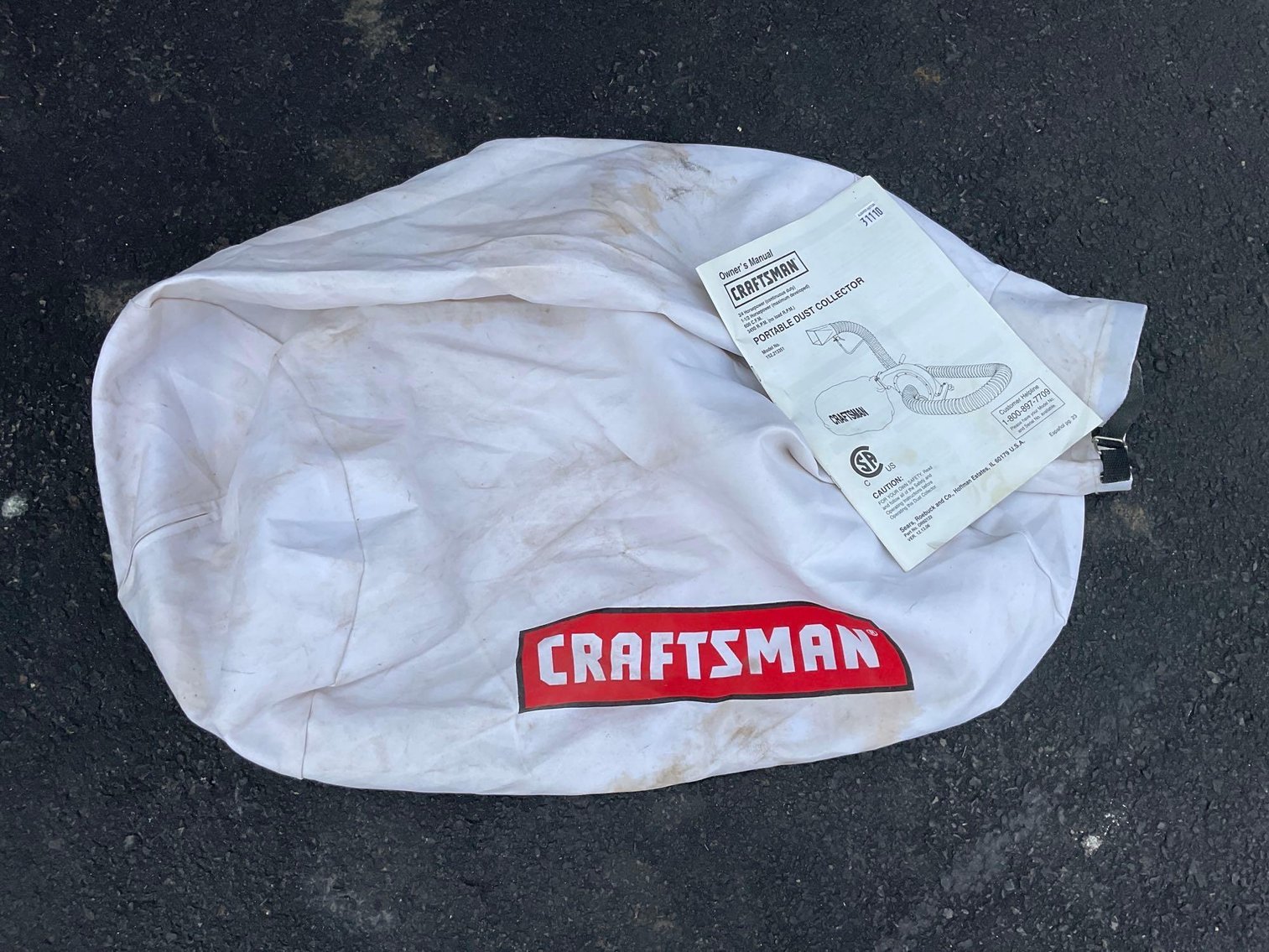 Image for Craftsman Portable Dust Collector